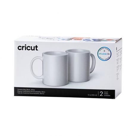 Cricut 12 Oz Ceramic Mug Blank White