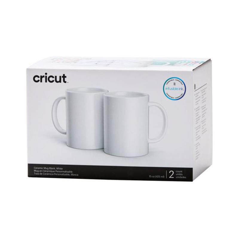 Cricut 15 Oz Ceramic Mug Blank White