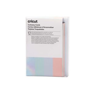 Cricut Cutaway Cards Pastel (12,1 x 16,8 cm) 12 uds