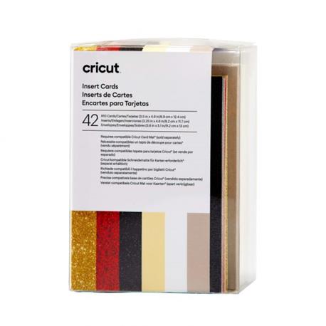 Cricut Insert Cards Glitz&Glam R10 (8,9x12,4cm) 42 uds