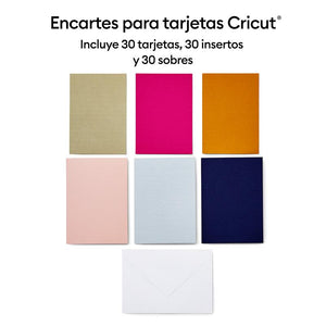 Cricut Insert Cards Sensei (12,1 x 16,8 cm) 30 uds