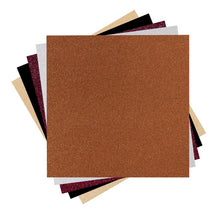 Cargar imagen en el visor de la galería, Cricut Pack de 10 cartulinas con purpurina colores básicos 30 x 30 cm
