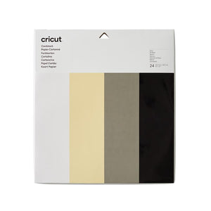 Cricut Pack de 24 cartulinas colores básicos 30 x 30 cm