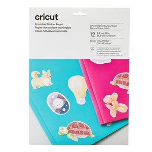 Cricut Printable Sticker Paper 21,5 x 27,9 cm