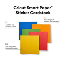 Cargar imagen en el visor de la galería, Cricut Smart Sticker Cardstock 10 hojas
