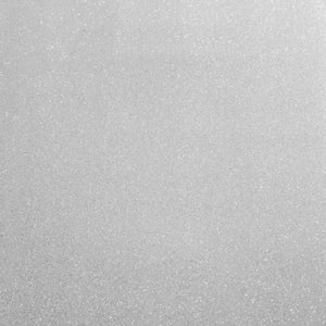 Cricut Vinilo adhesivo Purpurina plateada 30,5 cm x 122 cm